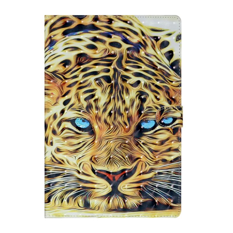 Folio Deksel Samsung Galaxy Tab S7 Plus Tiger Kunst