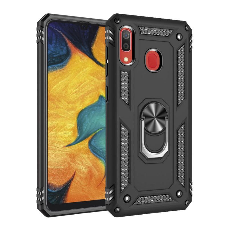 Deksel for Samsung Galaxy A30 Rød Premium Ring