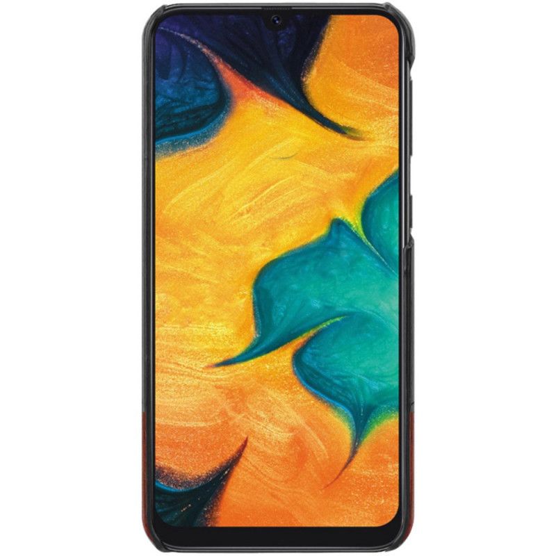 Deksel Samsung Galaxy A30 Svart Imak Ruiyi-Serien Skinneffekt