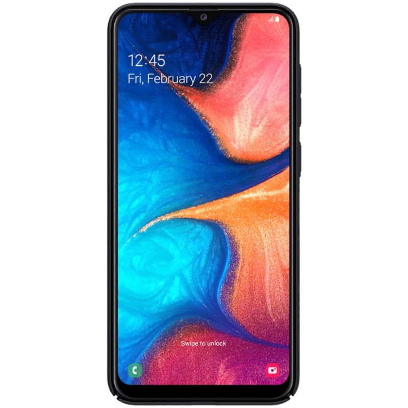 Deksel Samsung Galaxy A30 Svart Stiv Frostet Nillkin Beskyttelse