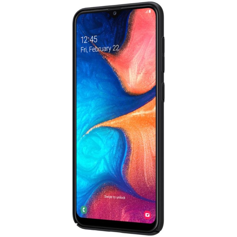 Deksel Samsung Galaxy A30 Svart Stiv Frostet Nillkin Beskyttelse