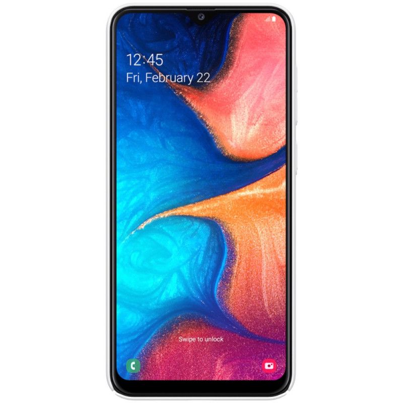 Deksel Samsung Galaxy A30 Svart Stiv Frostet Nillkin Beskyttelse