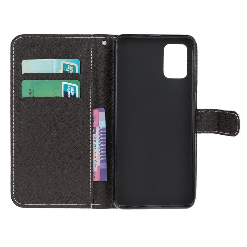 Folio Deksel for Xiaomi Redmi Note 10 / Note 10S Pandarom Med Tanga