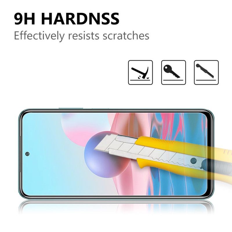 Herdet Glassbeskyttelse For Xiaomi Redmi Note 10 / Note 10S Skjermen