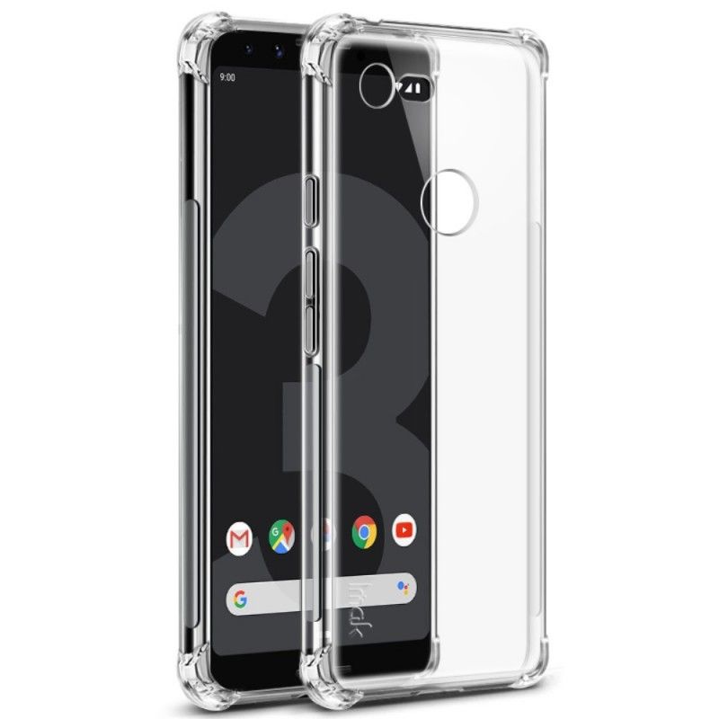 Deksel Google Pixel 3 Grå Imak Hudfølelse