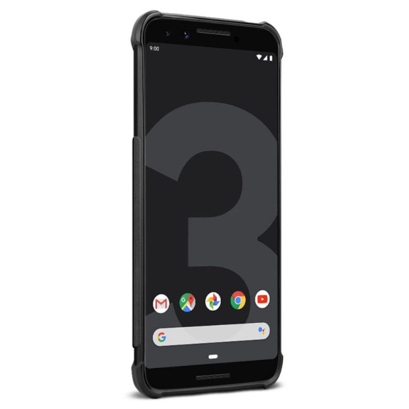 Deksel Google Pixel 3 Imak Børstet Karbonfiber