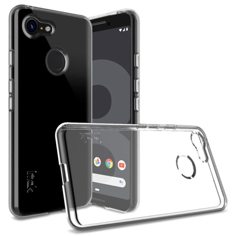 Deksel Google Pixel 3 Mobildeksel Gjennomsiktig Imak