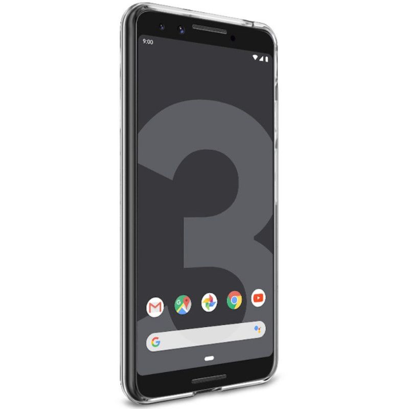 Deksel Google Pixel 3 Mobildeksel Gjennomsiktig Imak