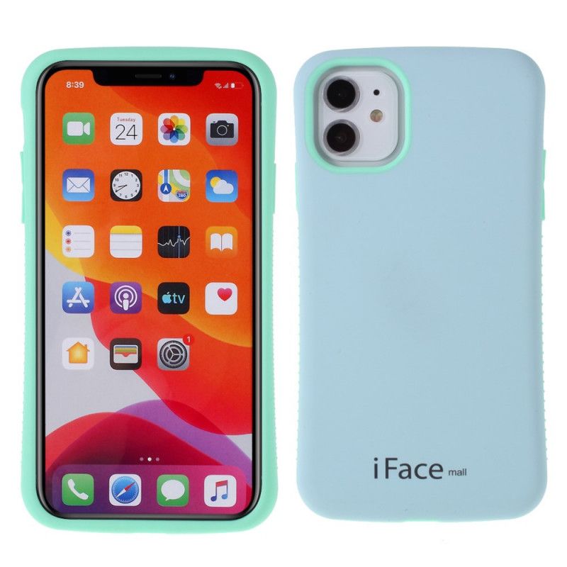 Deksel for iPhone 11 Gul Iface Mall Macaron-Serien