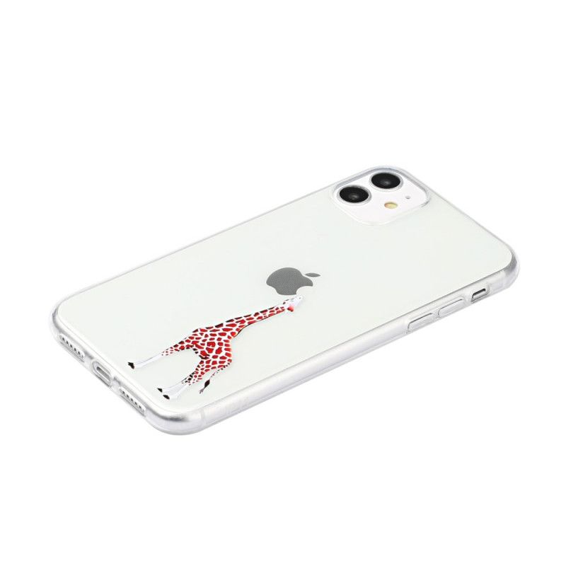 Deksel iPhone 11 Logo Giraff Spill