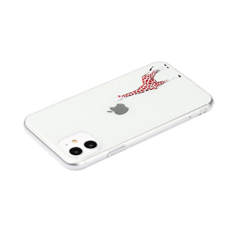 Deksel iPhone 11 Logo Giraff Spill