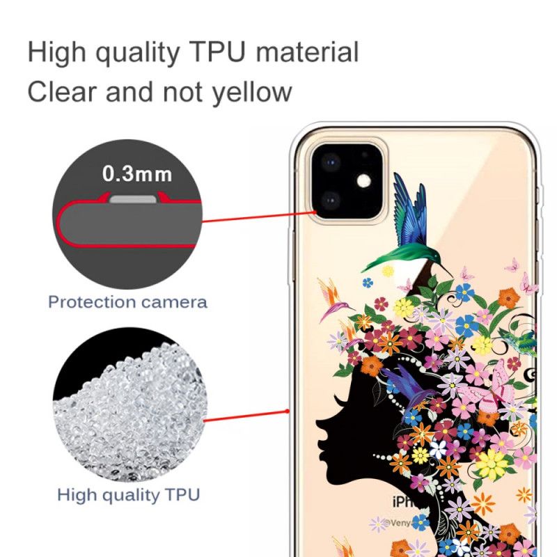 Deksel iPhone 11 Pent Blomsterhode