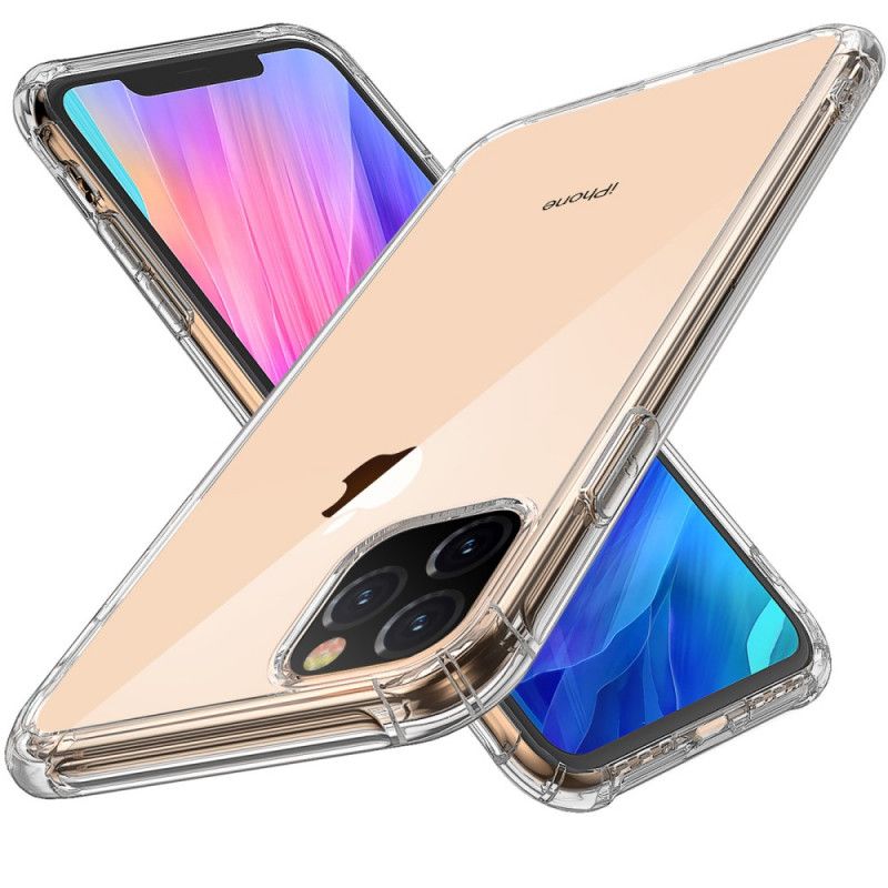 Deksel iPhone 11 Svart Gjennomsiktig Leeu-Design