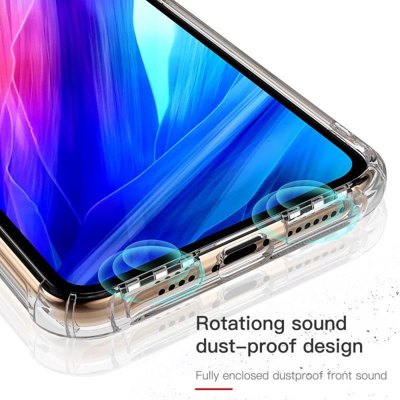 Deksel iPhone 11 Svart Gjennomsiktig Leeu-Design