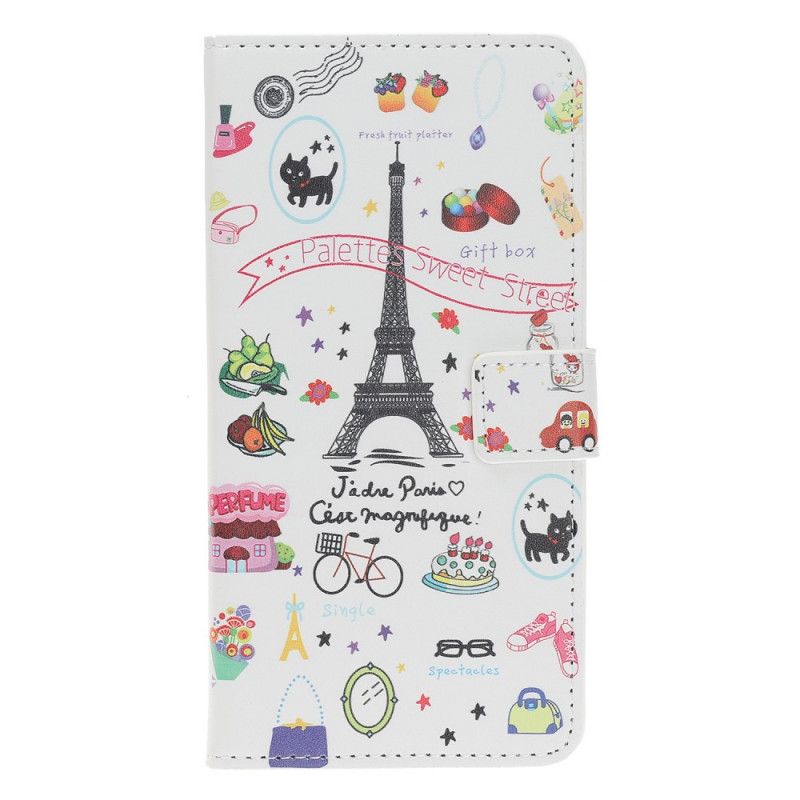 Folio Deksel for iPhone 11 Jeg Elsker Paris