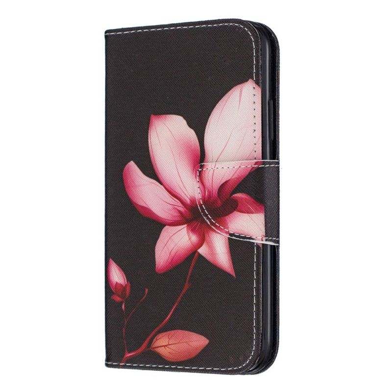 Folio Deksel iPhone 11 Rosa Blomst