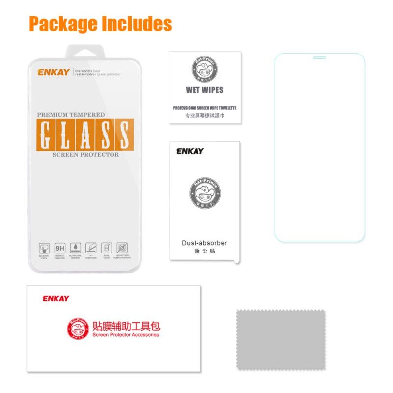 Herdet Glassbeskyttelse For Skjermen Til iPhone 11 Enkay