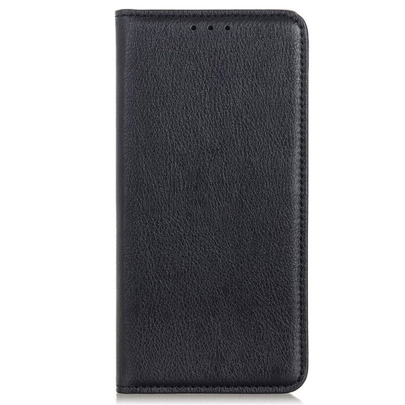 Beskyttelse Deksel Til Samsung Galaxy S22 Ultra 5G Folio Deksel Elegance Split Litchi Leather