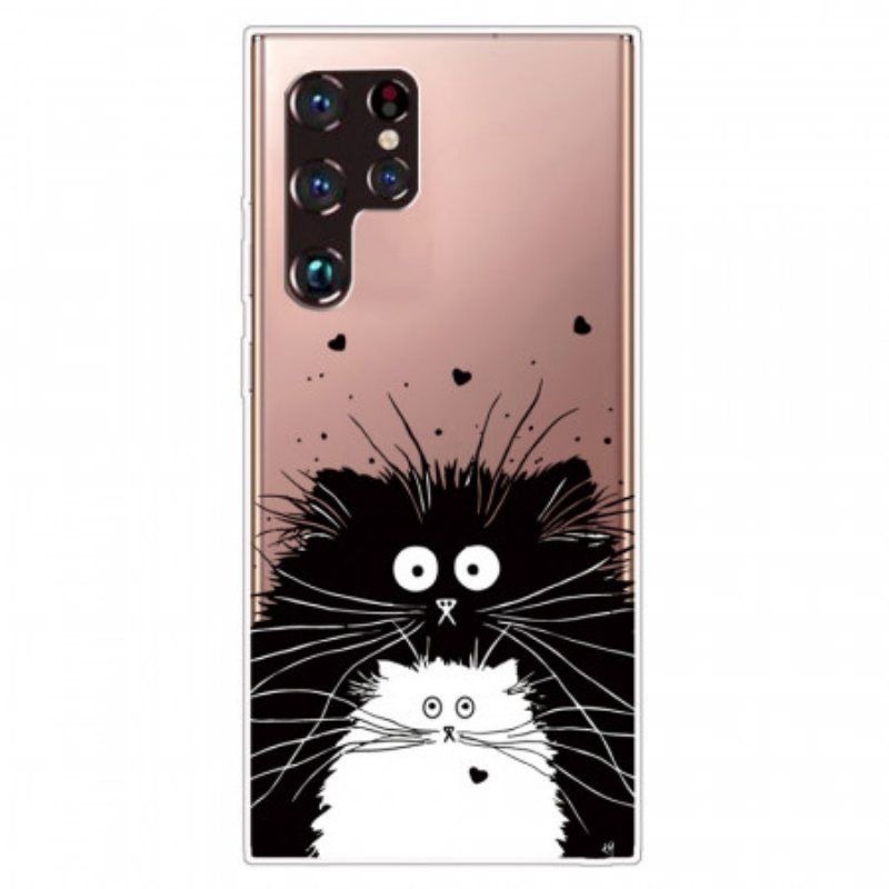 Deksel Til Samsung Galaxy S22 Ultra 5G Se På Kattene