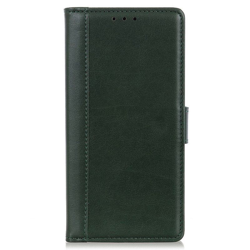 Folio Deksel Til Samsung Galaxy S22 Ultra 5G Stil Leather Elegance