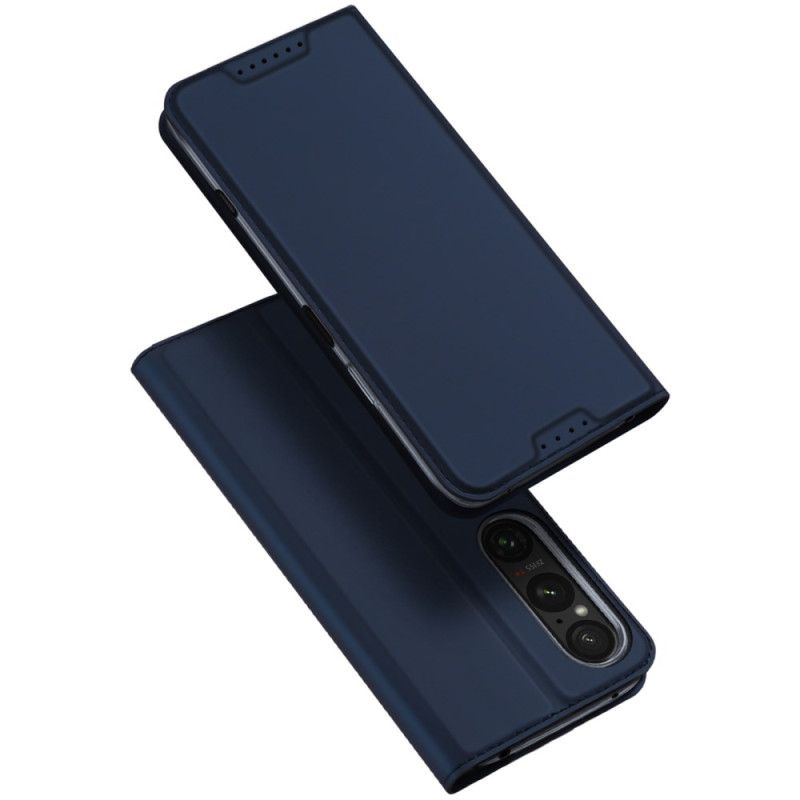 Folio Deksel Lær Sony Xperia 1 Vi Mobildeksel Skin Pro Series Dux Ducis