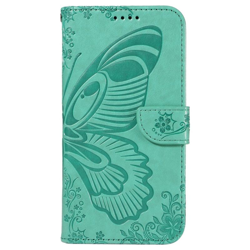 Folio Deksel Sony Xperia 1 Vi Butterfly Grafisk Snor