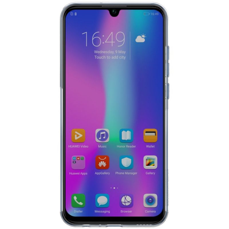 Deksel for Honor 10 Lite Gjennomsiktig Nillkin