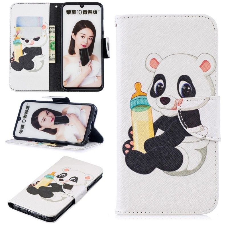 Folio Deksel Honor 10 Lite Babypanda Beskyttelse