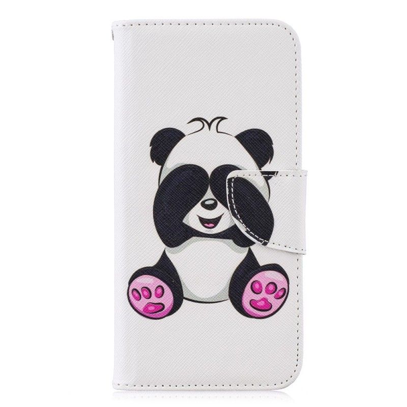 Folio Deksel Honor 10 Lite Morsom Panda