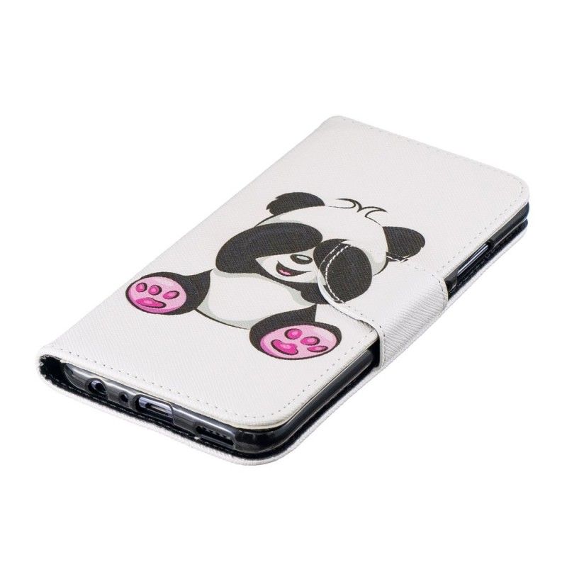 Folio Deksel Honor 10 Lite Morsom Panda