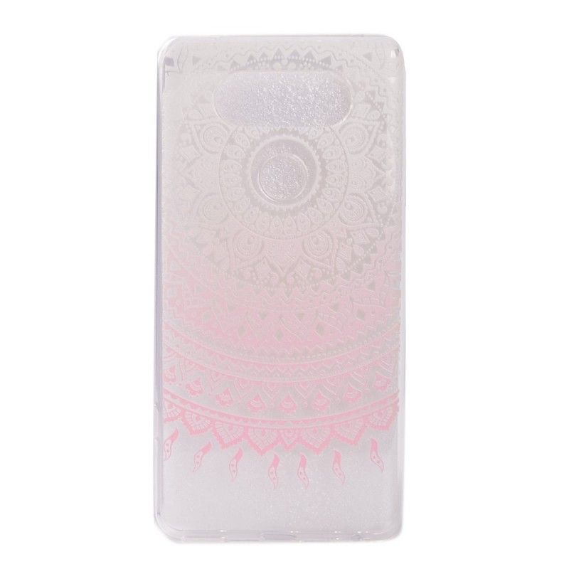 Deksel LG G6 Rosa Gjennomsiktig Fargerik Mandala