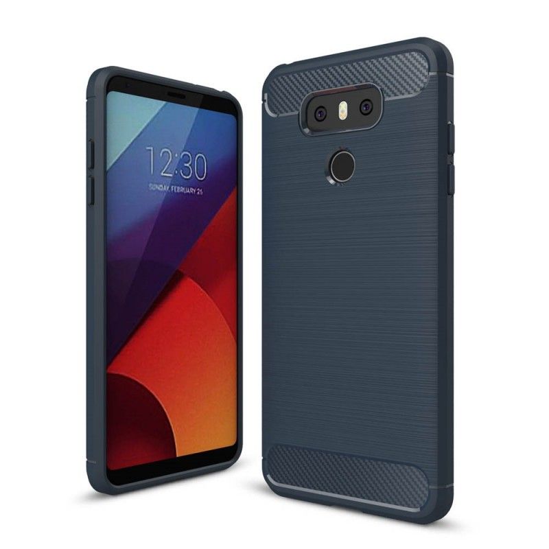 Deksel LG G6 Svart Børstet Karbonfiber