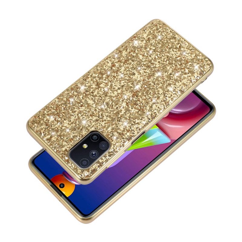 Deksel for Samsung Galaxy M51 Svart Jeg Er Glitter