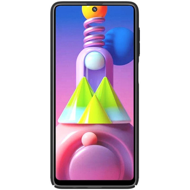 Deksel for Samsung Galaxy M51 Svart Stiv Frostet Nillkin