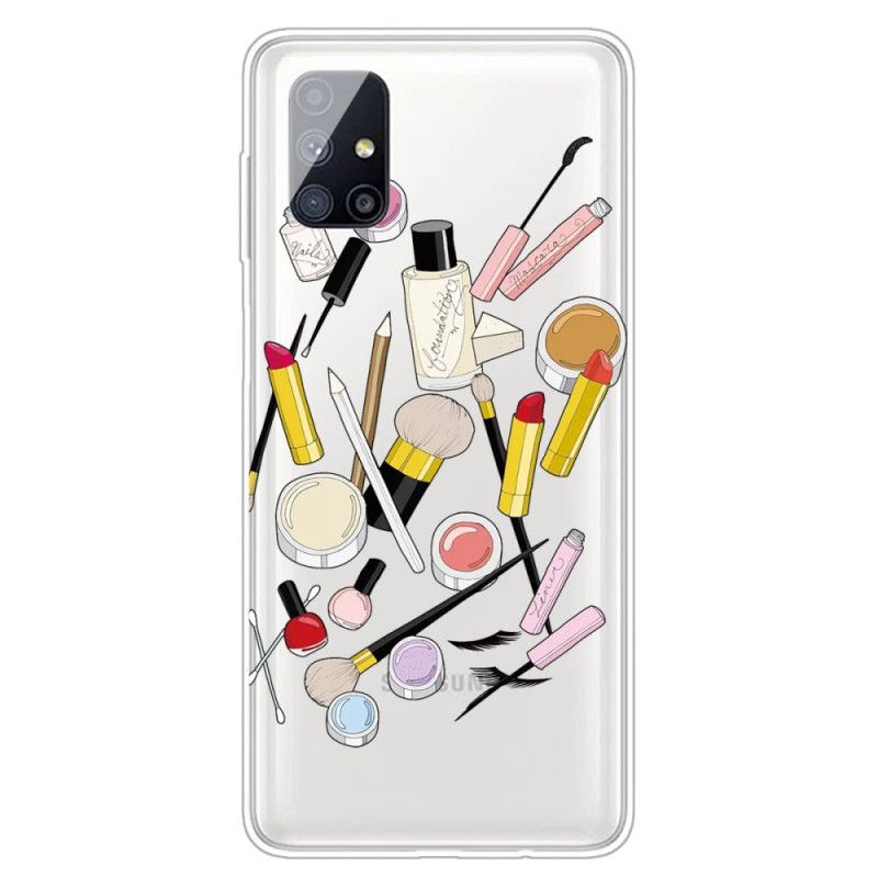 Deksel for Samsung Galaxy M51 Toppsminke