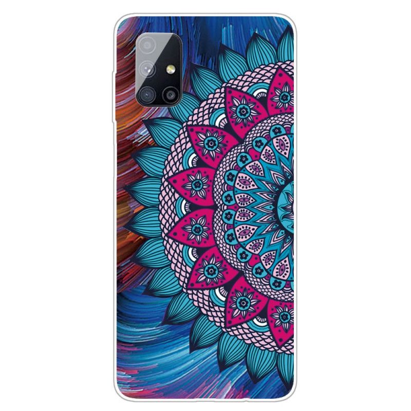 Deksel Samsung Galaxy M51 Fargerik Mandala Beskyttelse