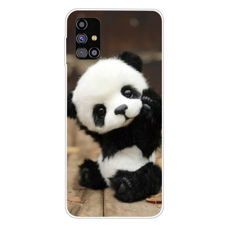 Deksel Samsung Galaxy M51 Fleksibel Panda