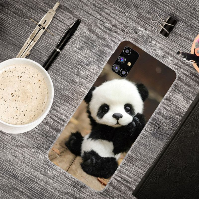 Deksel Samsung Galaxy M51 Fleksibel Panda