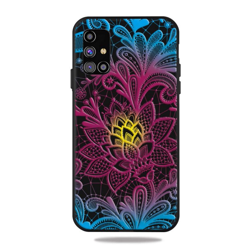 Deksel Samsung Galaxy M51 Intens Blomster