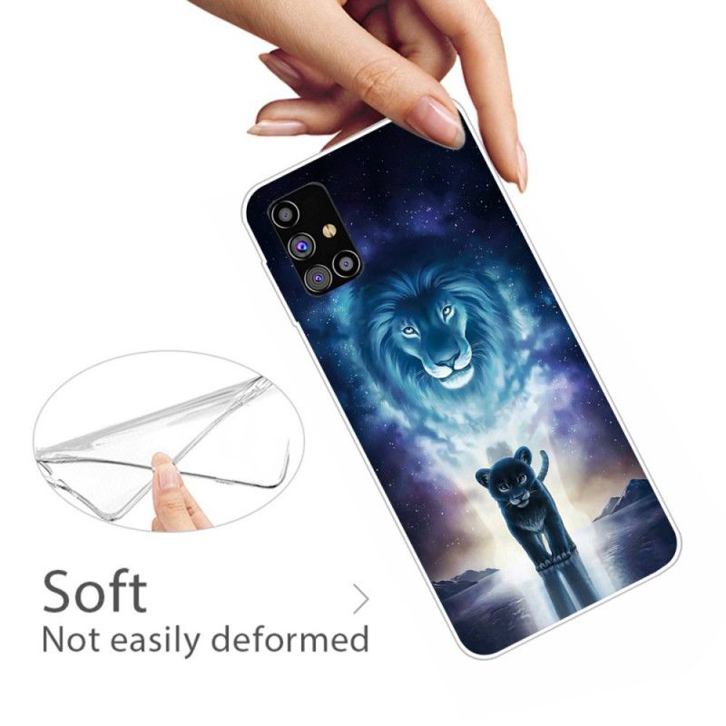 Deksel Samsung Galaxy M51 Løveunge Anti-fall