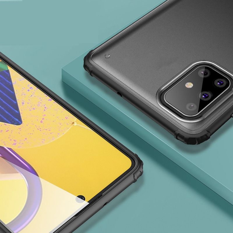 Deksel Samsung Galaxy M51 Svart Mobildeksel Frostet Hybrid