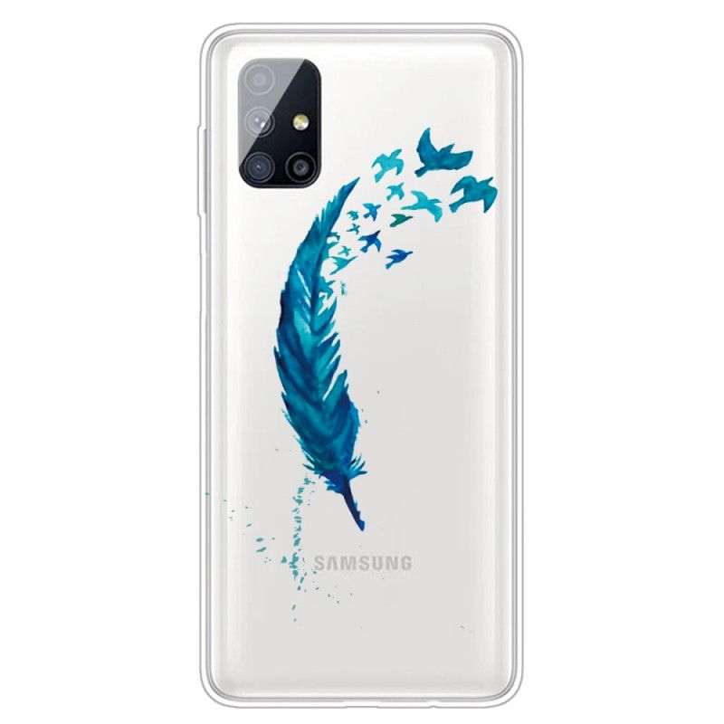 Deksel Samsung Galaxy M51 Vakker Fjær