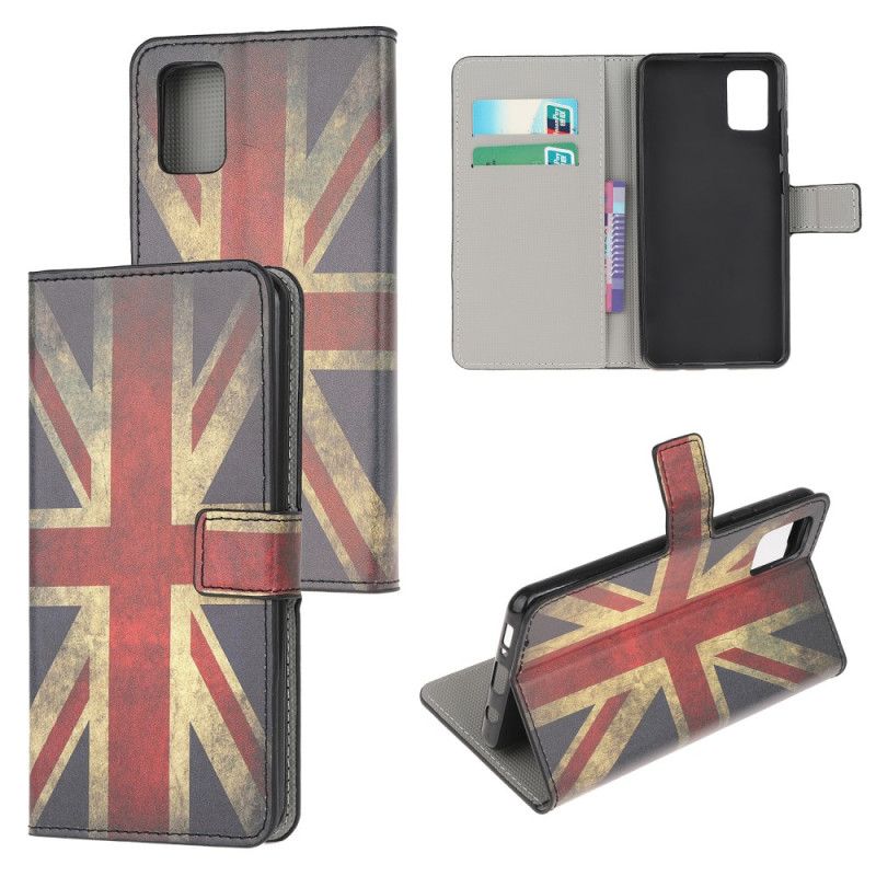 Folio Deksel for Samsung Galaxy M51 England Flagg