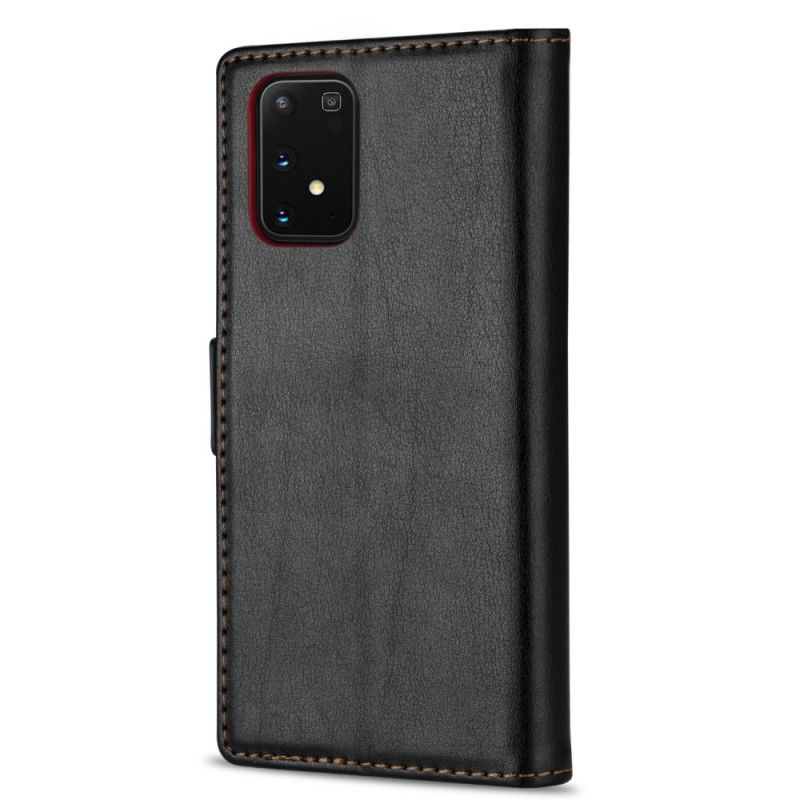 Folio Deksel for Samsung Galaxy M51 Svart Ln.Bekus Skinneffekt