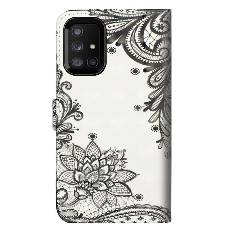 Folio Deksel Samsung Galaxy M51 Elegant Blonder