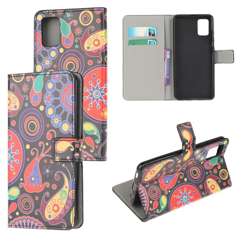 Folio Deksel Samsung Galaxy M51 Galakse Design