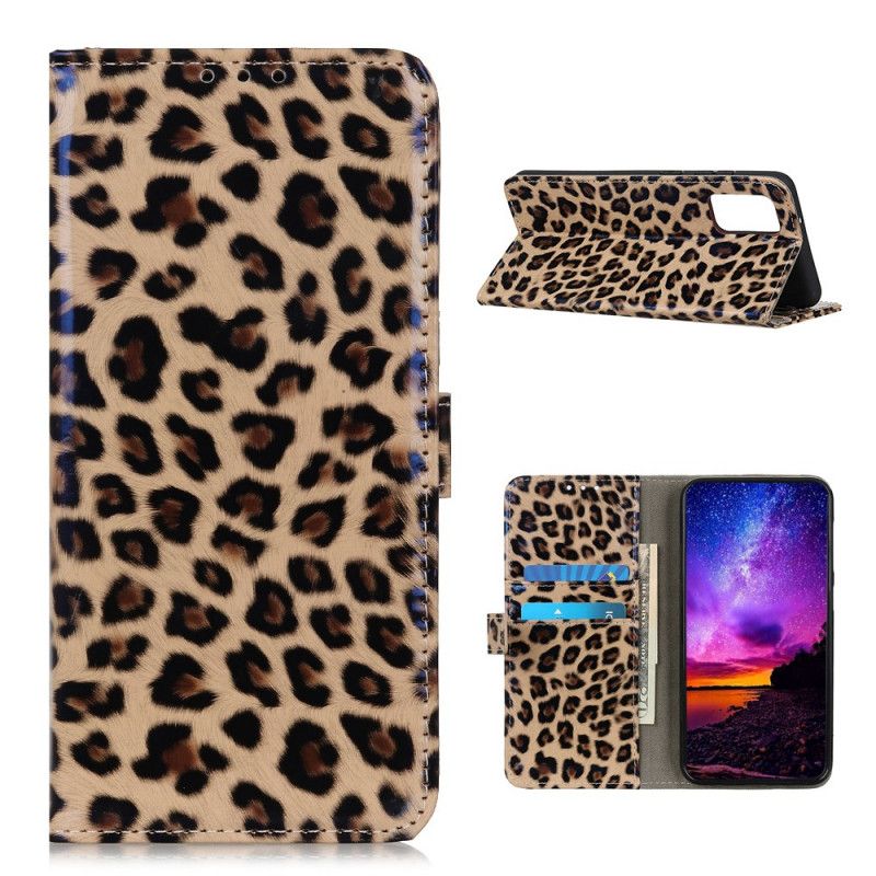 Folio Deksel Samsung Galaxy M51 Leopardhud