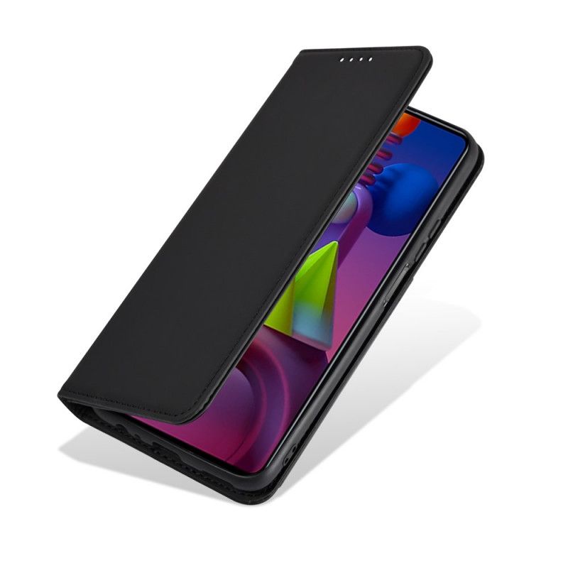 Folio Deksel Samsung Galaxy M51 Svart Støttekortholder