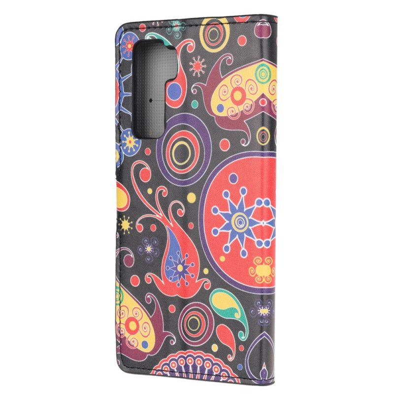 Folio Deksel Huawei P40 Lite 5G Galakse Design