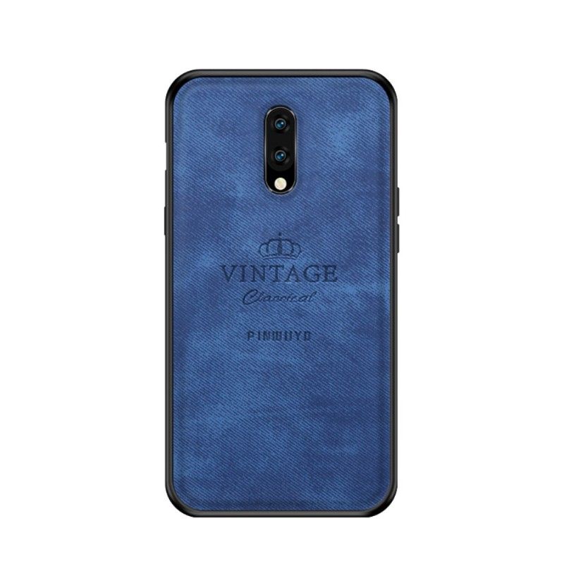 Deksel for OnePlus 7 Svart Hederlig Vintage Pinwuyo